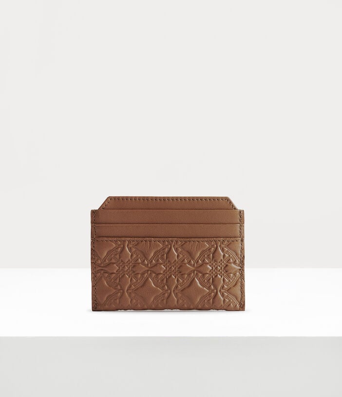 Vivienne Westwood EMBOSSED SLIM CARD HOLDER